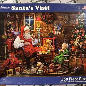 Santa's Visit Puzzle - 550 Pieces